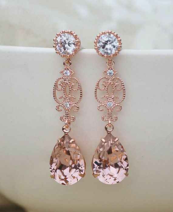 "Aretes Baby Pink" - 2