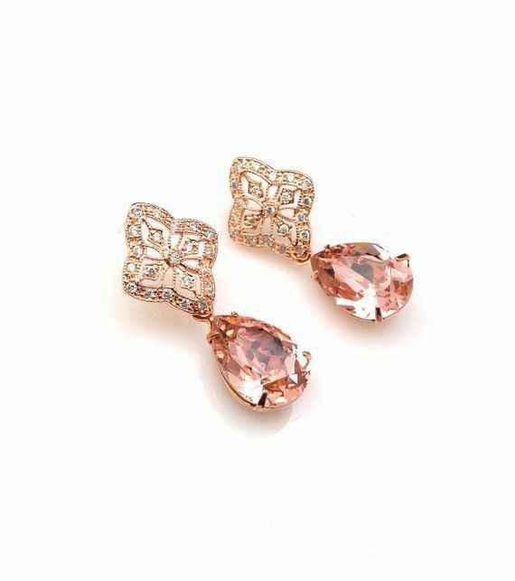 "Aretes Baby Pink" - 7