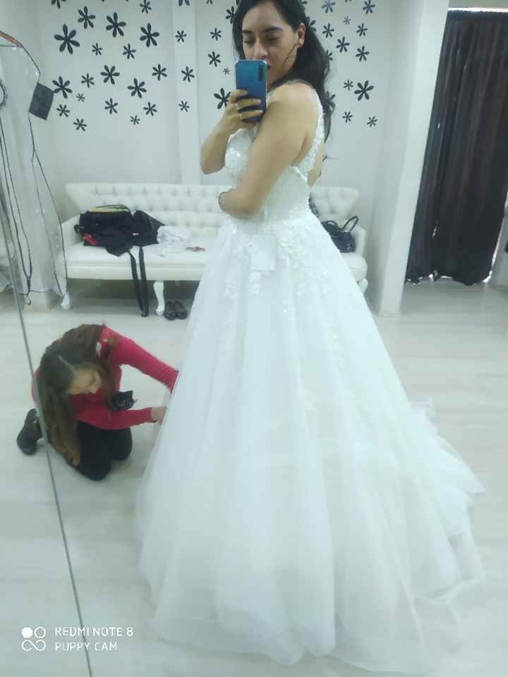 Revelando el vestido de novia - ¡SIN MIEDO! - 2