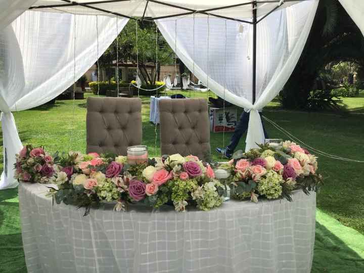 Collage: Mesa de novios - 1