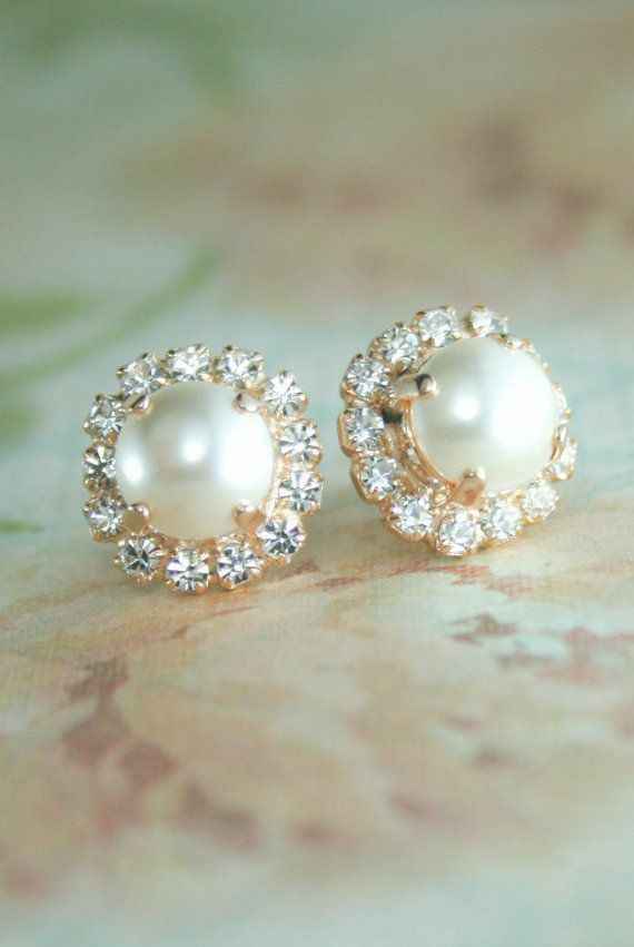 "Aretes de Perlas" - 2