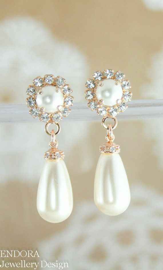 "Aretes de Perlas" - 6