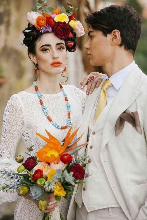 "Novios al Estilo kahlo" - 4