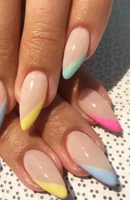 "Colores: Uñas de Arcoíris" - 1