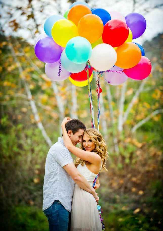 "Colores: Sesión con Globos Arcoíris" - 2