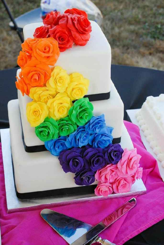 "Colores: Pasteles de Arcoíris" - 2