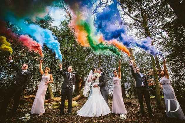 "Colores:bombas de Humo Arcoíris" - 3