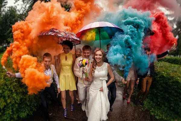 "Colores:bombas de Humo Arcoíris" - 4