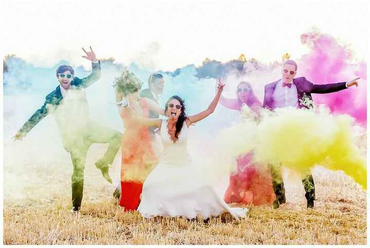 "Colores:bombas de Humo Arcoíris" - 5