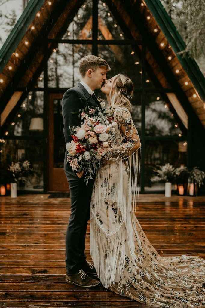"Vestidos de Novia Florales" - 1