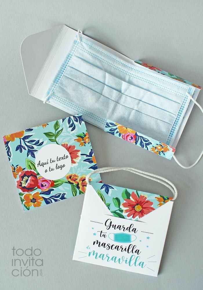 "Porta Mascarilla para los Invitados" - 2