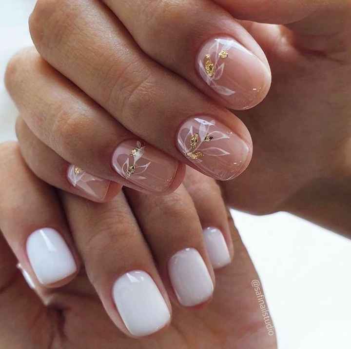 "Uñas Modernas de Novia" - 7