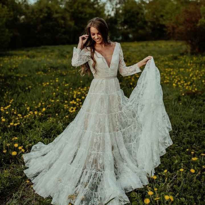 "Vestidos de Novia Hippie's" - 2