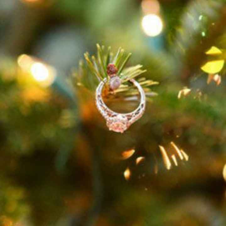 "Presumir el Anillo de Compromiso en Navidad" - 2