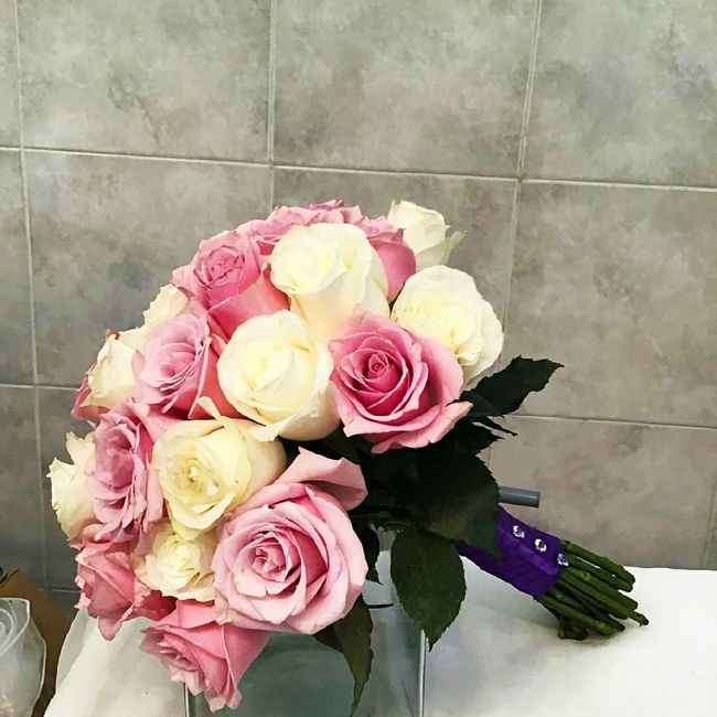 "Decoraciones con Flores en Tonos Lilas" - 5