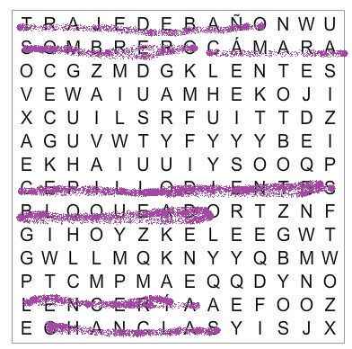 Sopa de letras: Maleta para la luna de miel 🎒 - 1