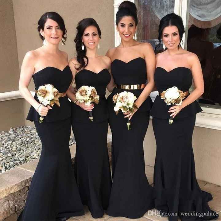 "Damas en Tonos Negros" - 2