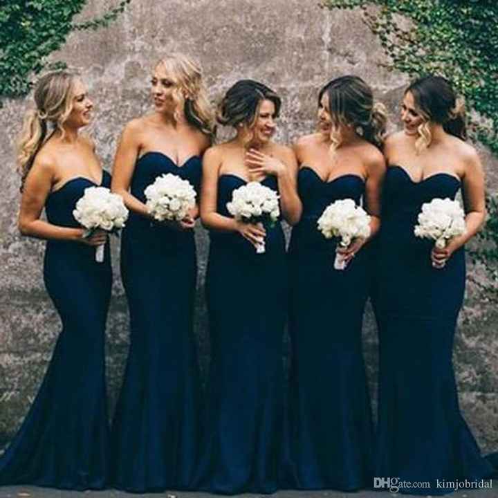 "Damas en Azul Rey" - 2
