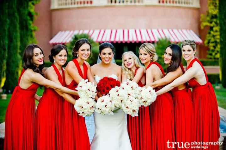 "Damas en Tonos Rojos" - 3