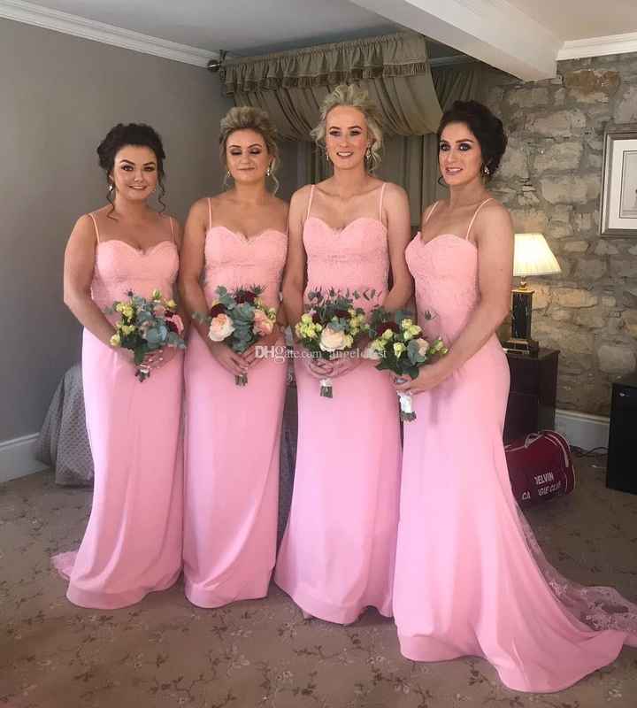 "Damas en Tonos Rosas" - 1