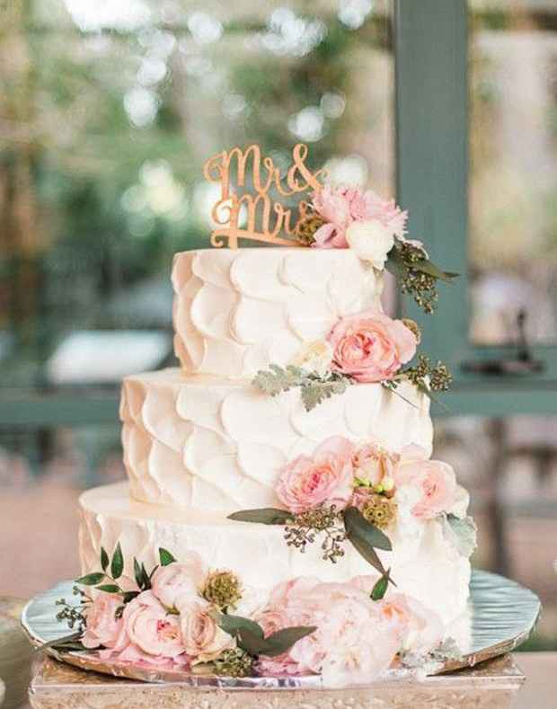 "Pasteles con un Toque de Flores" - 5
