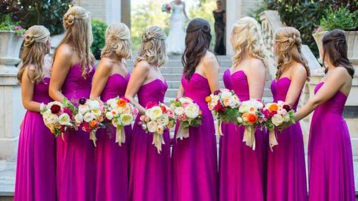 "Damas en Viva Magenta" - 2