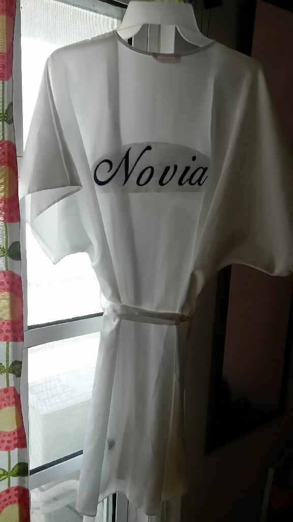 Mi bata "novia" - 1