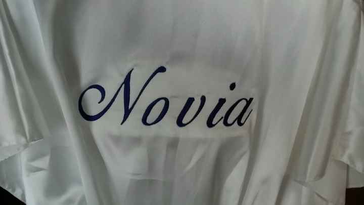 Mi bata "novia" - 2