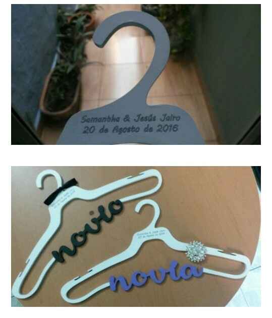 Gancho para vestido de novia - 1