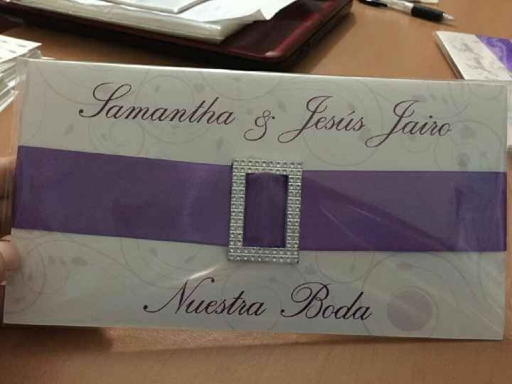 Mis invitaciones listas casi a un mes! - 4