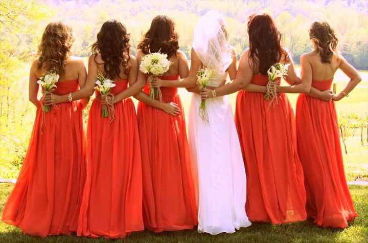 Ideas de vestidos y colores para damas de honor 😊 - 9