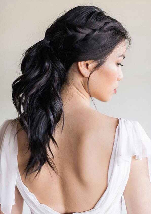 Peinados sencillos/relajados con trenzas - 11