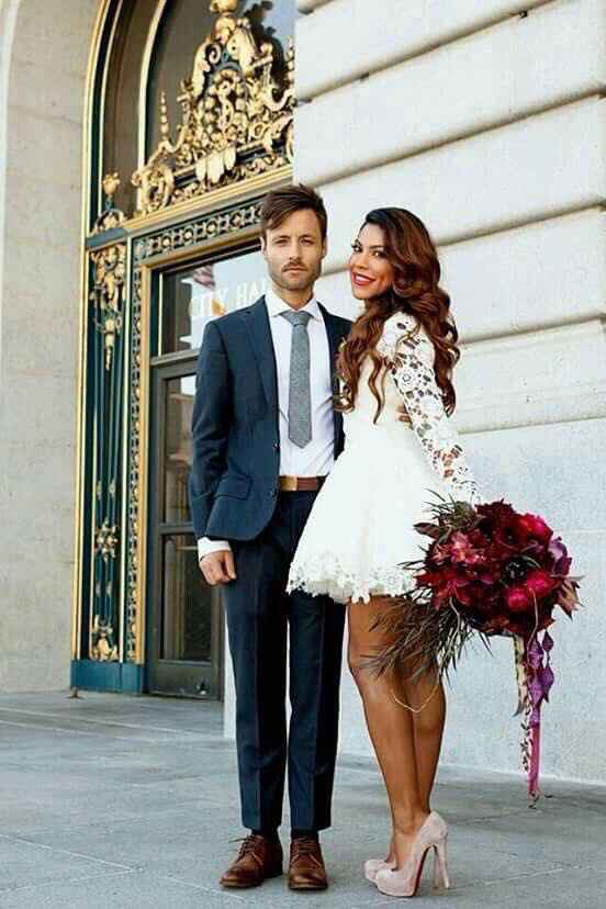 Vestidos para boda civil - 9