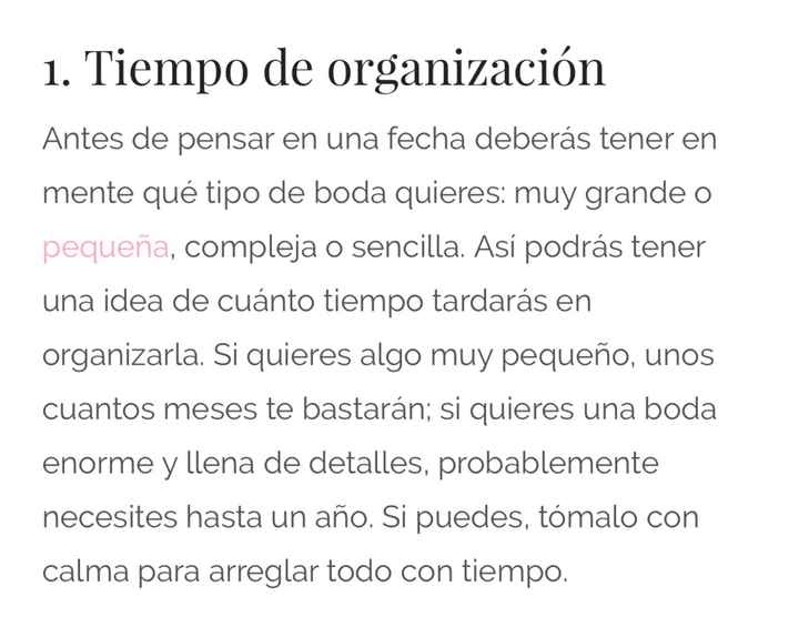 Tips para elegir la fecha de la boda - 1