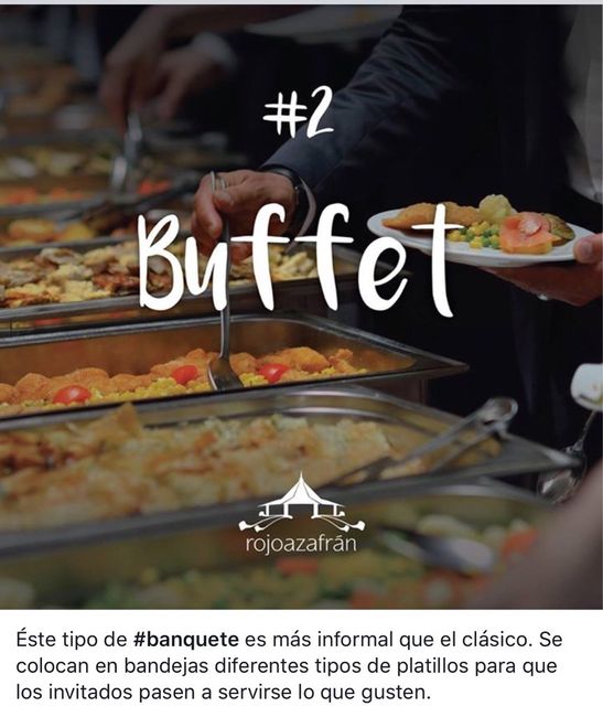 6 tipos de banquete para una boda - 3