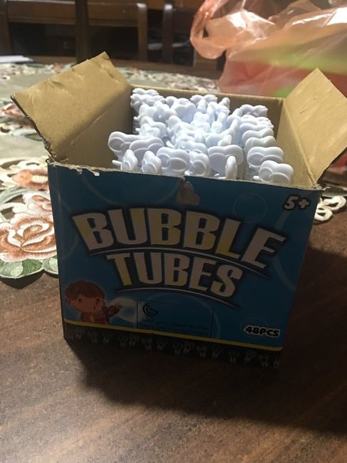 Ya compré burbujas 😊 - 2