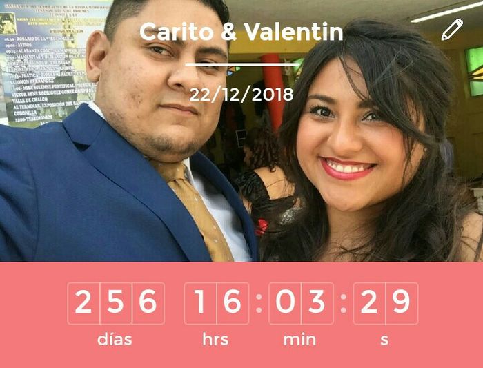 ¿Cuánto falta para que se casen? - 1