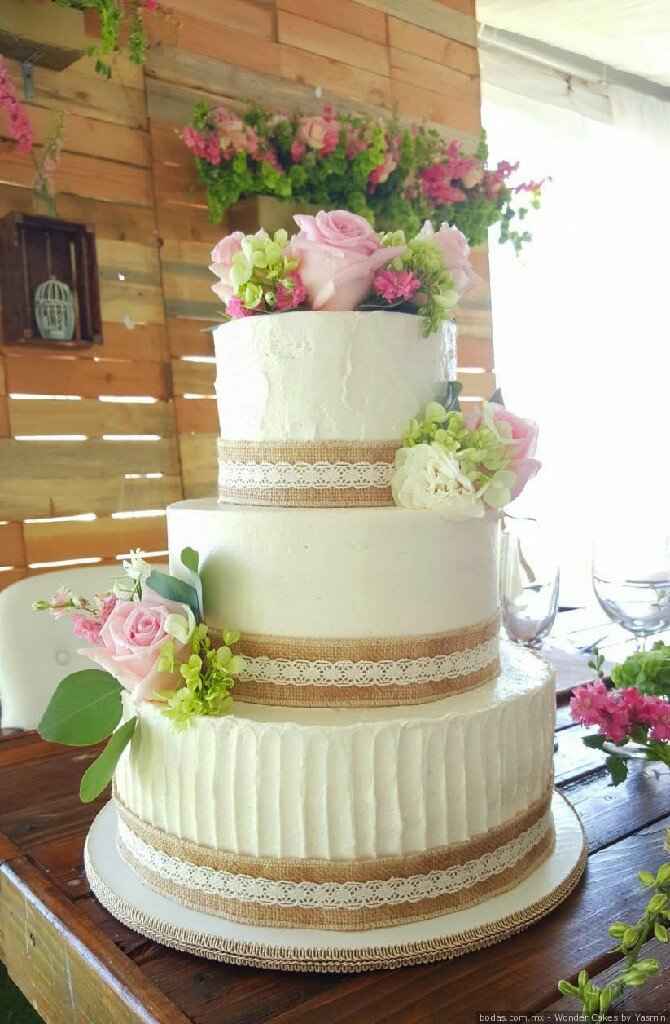  Pastel de bodas... ¿👍 o 👎? - 1