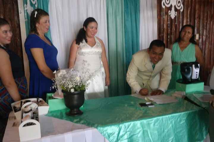 El firmando