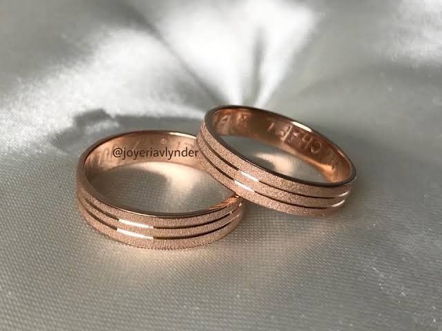 Argollas Matrimoniales en oro rosa? 3