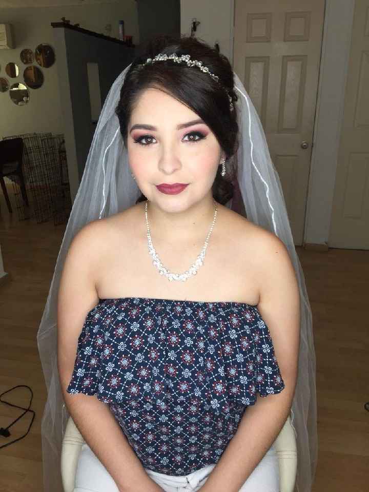 Mi prueba de peinado y maquilaje - 3