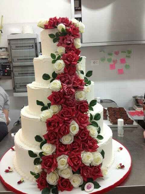 Pastel de bodas - 1