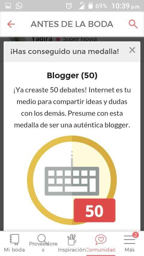 Una medalla 50!!!! - 1