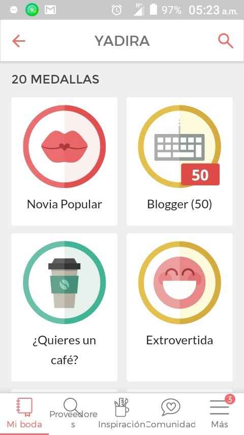 Miii medallaa, me encanta - 1