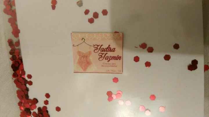 Mis invitaciones de despedida de soltera... - 2