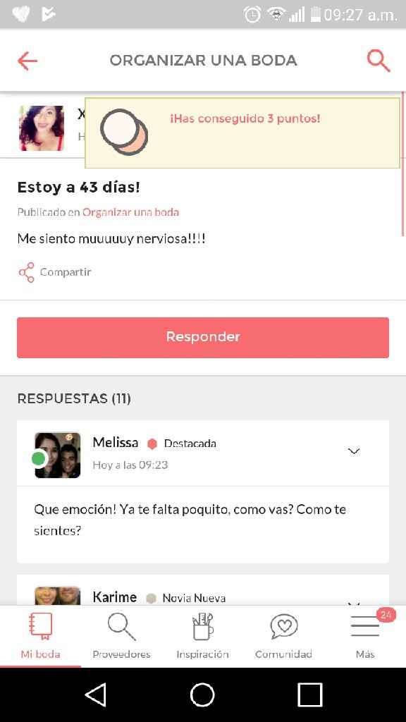 No acumulo puntos - 1