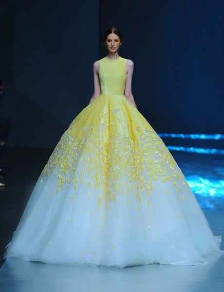 En el vestido 