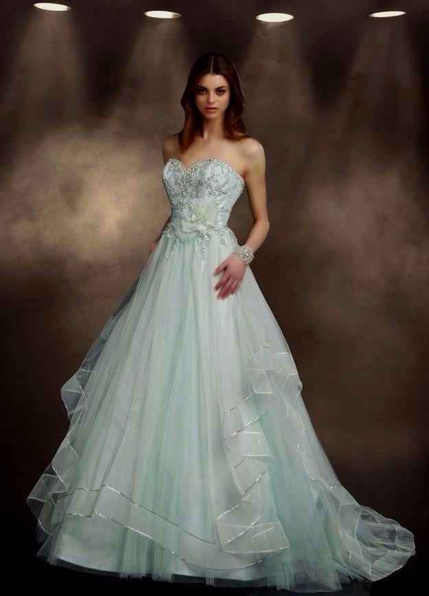 En el vestido