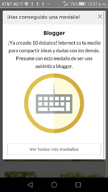 Mi nueva medalla - 1