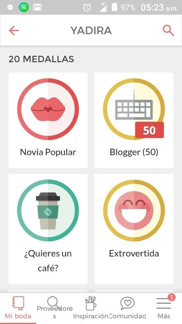 Miii medallaa, me encanta - 1